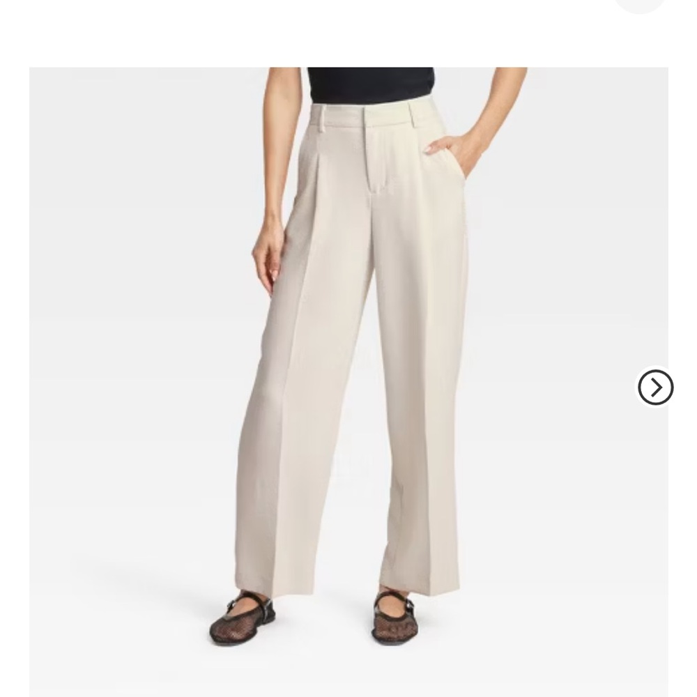 a new day Cream Wide Leg Women's Pants